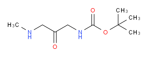 tert-butyl N-[3-(methylamino)-2-oxopropyl]carbamate