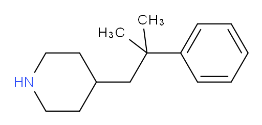 4-(2-methyl-2-phenylpropyl)piperidine