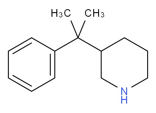 3-(2-phenylpropan-2-yl)piperidine