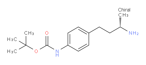 tert-butyl N-{4-[(3S)-3-aminobutyl]phenyl}carbamate
