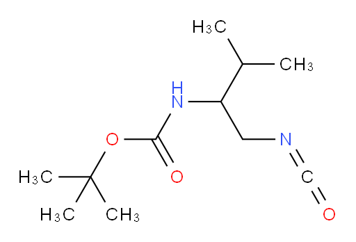 tert-butyl N-(1-isocyanato-3-methylbutan-2-yl)carbamate
