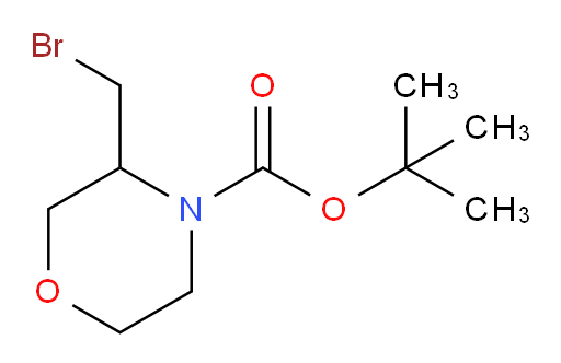 tert-butyl 3-(bromomethyl)morpholine-4-carboxylate