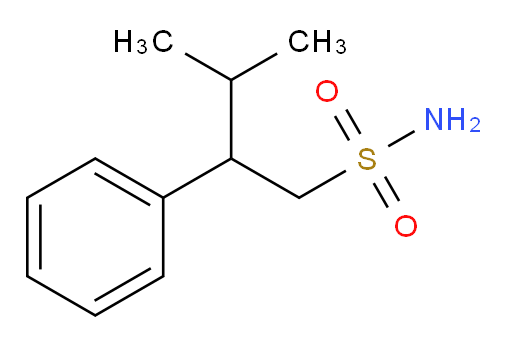 3-methyl-2-phenylbutane-1-sulfonamide