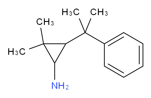 2,2-dimethyl-3-(2-phenylpropan-2-yl)cyclopropan-1-amine