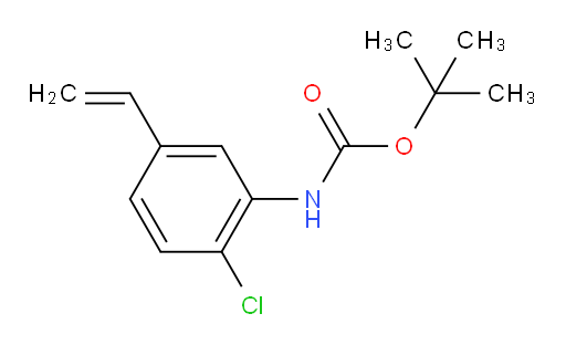 tert-butyl N-(2-chloro-5-ethenylphenyl)carbamate