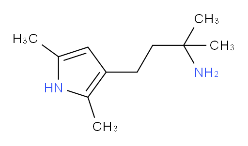 4-(2,5-dimethyl-1H-pyrrol-3-yl)-2-methylbutan-2-amine