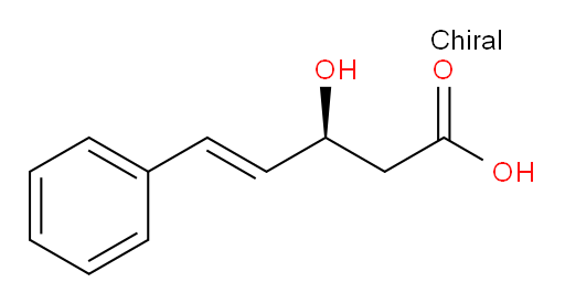 (3S)-3-hydroxy-5-phenylpent-4-enoic acid