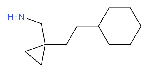 [1-(2-cyclohexylethyl)cyclopropyl]methanamine