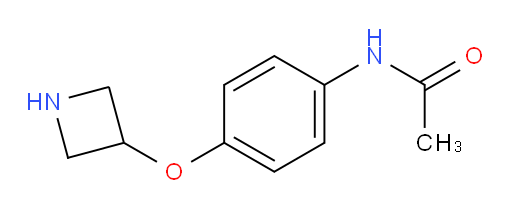 N-[4-(azetidin-3-yloxy)phenyl]acetamide