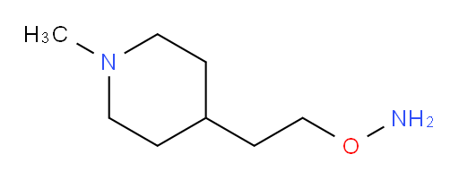 O-[2-(1-methylpiperidin-4-yl)ethyl]hydroxylamine