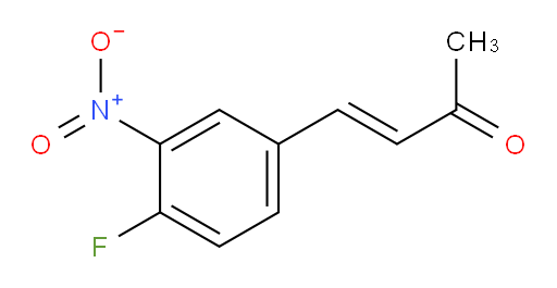 4-(4-fluoro-3-nitrophenyl)but-3-en-2-one