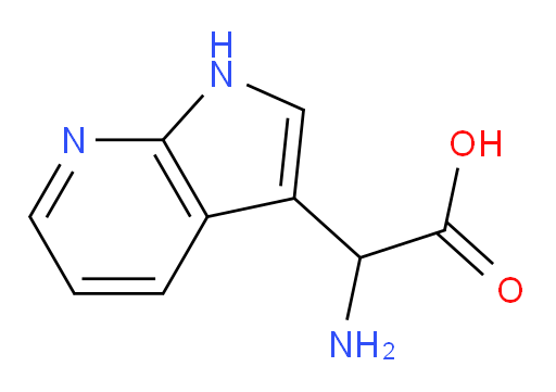 2-amino-2-{1H-pyrrolo[2,3-b]pyridin-3-yl}acetic acid