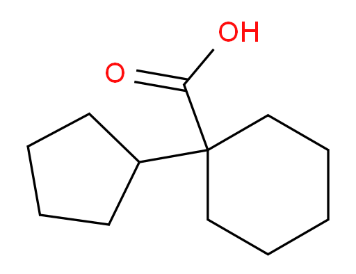 1-cyclopentylcyclohexane-1-carboxylic acid