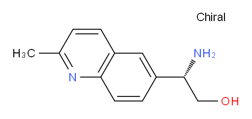 (2S)-2-amino-2-(2-methylquinolin-6-yl)ethan-1-ol