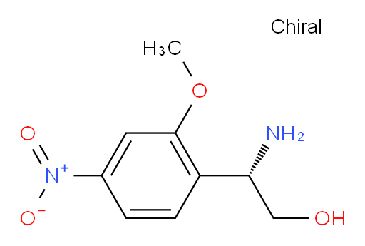 (2S)-2-amino-2-(2-methoxy-4-nitrophenyl)ethan-1-ol