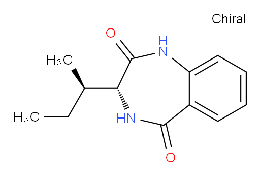 (3R)-3-[(2R)-butan-2-yl]-2,3,4,5-tetrahydro-1H-1,4-benzodiazepine-2,5-dione