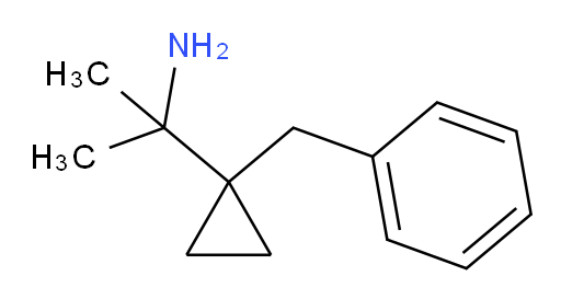 2-(1-benzylcyclopropyl)propan-2-amine