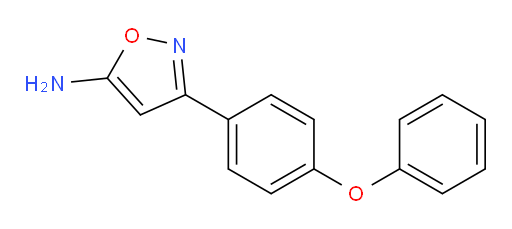 3-(4-phenoxyphenyl)-1,2-oxazol-5-amine