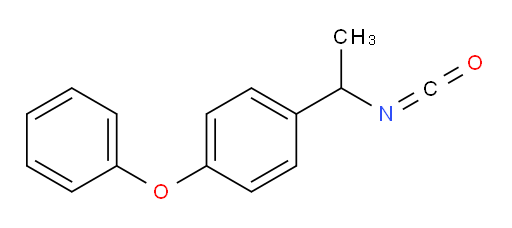 1-(1-isocyanatoethyl)-4-phenoxybenzene