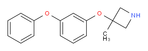 3-methyl-3-(3-phenoxyphenoxy)azetidine