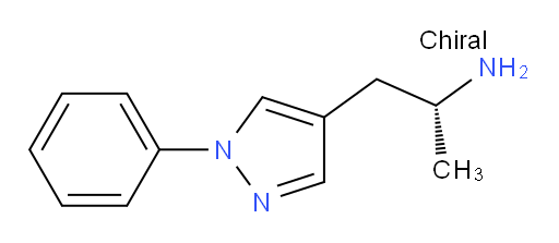 (2R)-1-(1-phenyl-1H-pyrazol-4-yl)propan-2-amine