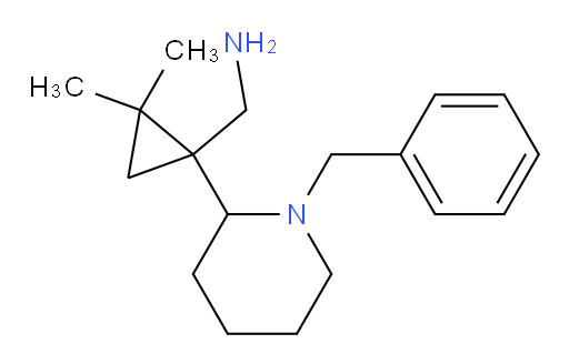 [1-(1-benzylpiperidin-2-yl)-2,2-dimethylcyclopropyl]methanamine