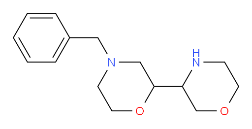 4-benzyl-2-(morpholin-3-yl)morpholine