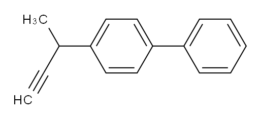 1-(but-3-yn-2-yl)-4-phenylbenzene