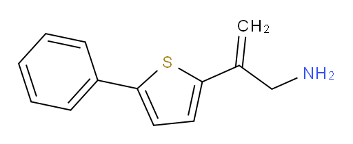 2-(5-phenylthiophen-2-yl)prop-2-en-1-amine
