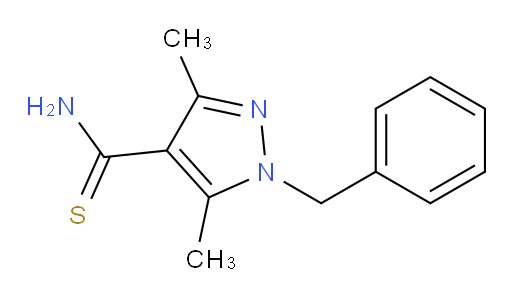 1-benzyl-3,5-dimethyl-1H-pyrazole-4-carbothioamide
