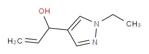 1-(1-ethyl-1H-pyrazol-4-yl)prop-2-en-1-ol