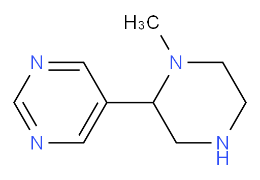 5-(1-methylpiperazin-2-yl)pyrimidine