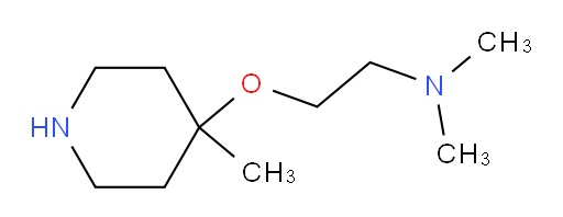 dimethyl({2-[(4-methylpiperidin-4-yl)oxy]ethyl})amine
