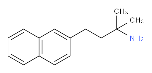 2-methyl-4-(naphthalen-2-yl)butan-2-amine