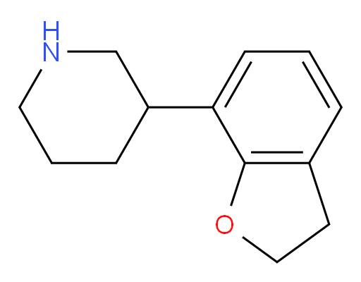 3-(2,3-dihydro-1-benzofuran-7-yl)piperidine