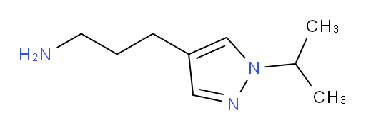 3-[1-(propan-2-yl)-1H-pyrazol-4-yl]propan-1-amine