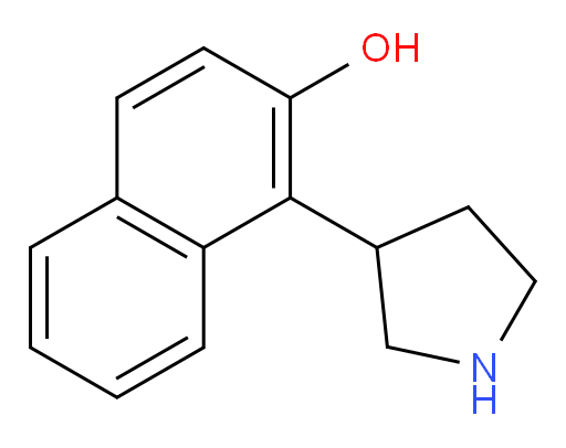 1-(pyrrolidin-3-yl)naphthalen-2-ol