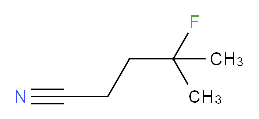 4-fluoro-4-methylpentanenitrile