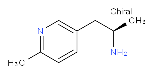 (2R)-1-(6-methylpyridin-3-yl)propan-2-amine
