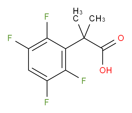 2-methyl-2-(2,3,5,6-tetrafluorophenyl)propanoic acid