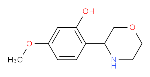 5-methoxy-2-(morpholin-3-yl)phenol