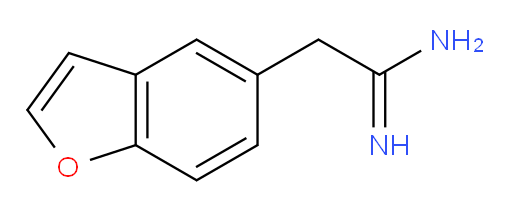 2-(1-benzofuran-5-yl)ethanimidamide