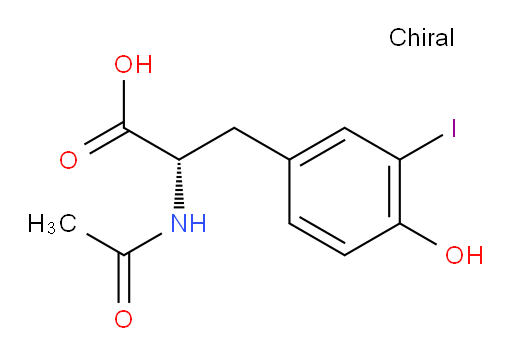 (2S)-2-acetamido-3-(4-hydroxy-3-iodophenyl)propanoic acid