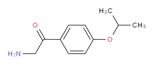 2-amino-1-[4-(propan-2-yloxy)phenyl]ethan-1-one