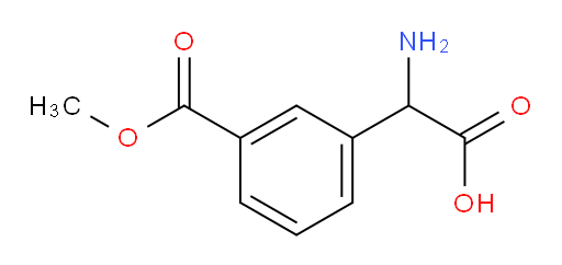 2-amino-2-[3-(methoxycarbonyl)phenyl]acetic acid