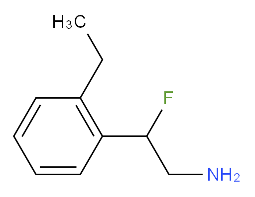2-(2-ethylphenyl)-2-fluoroethan-1-amine