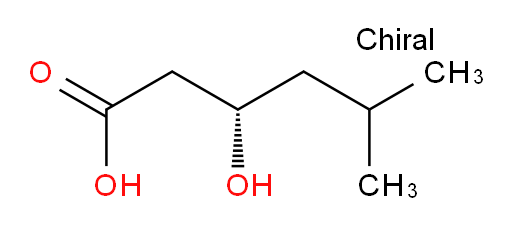 (3S)-3-hydroxy-5-methylhexanoic acid