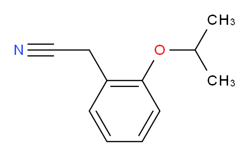 2-[2-(propan-2-yloxy)phenyl]acetonitrile