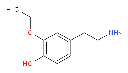 4-(2-aminoethyl)-2-ethoxyphenol