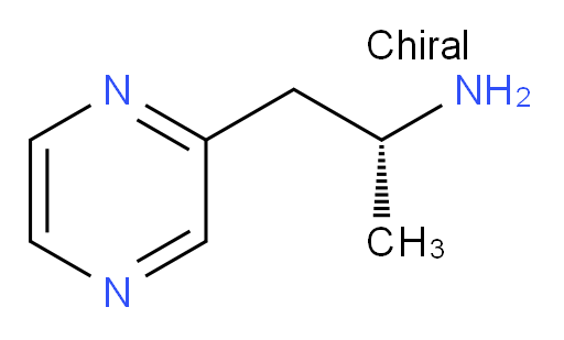 (2R)-1-(pyrazin-2-yl)propan-2-amine